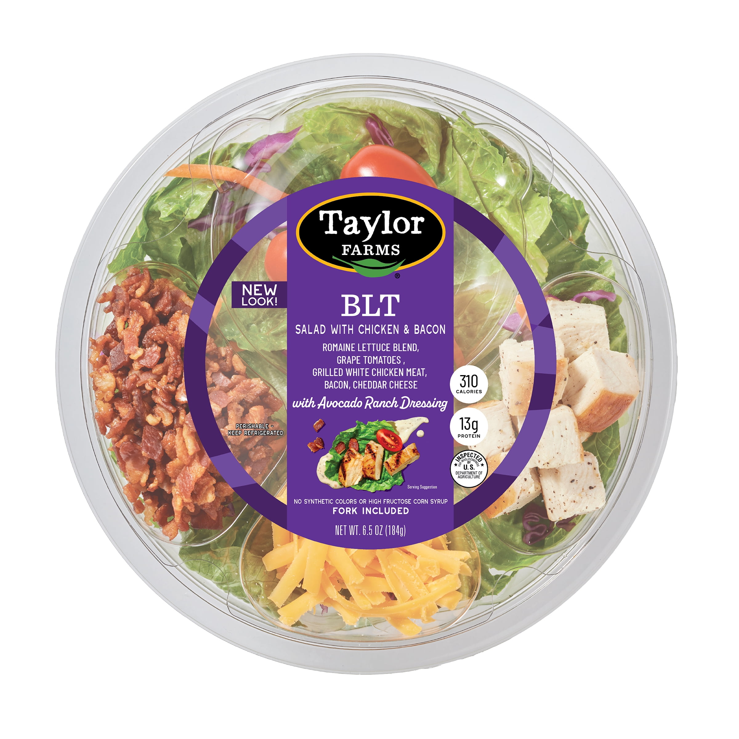 Taylor Farms BLT Salad, 6.5 oz, Fresh Deli