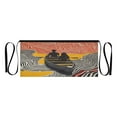 thumbnail image 7 of Yayeee Waist Apron with Pockets for Cooking Waterproof Half Server Aprons, Striped Boat, 7 of 7
