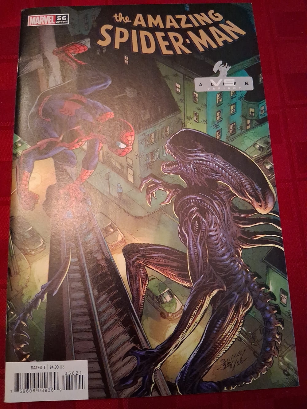 Cover of The Amazing Spider-Man #56