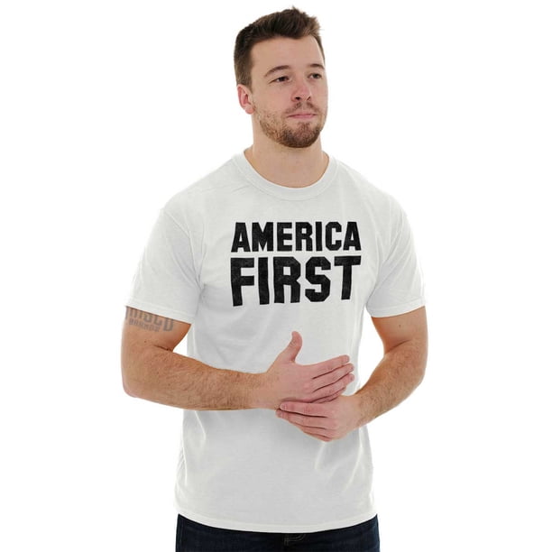 Brisco Brands USA Short Sleeve TShirt Tees Tshirts America First