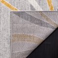 thumbnail image 6 of SAFAVIEH Odyssey Dymphna Modern Area Rug, Grey/Gold Ivory, 9' x 12', 6 of 8