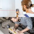 thumbnail image 4 of in 1 Laser Tape Measure, Rechargeable 40m and 5m Laser Tape, USB Rechargeable LCD Backlight, Digital Display Length/Area/Volume/Measurement Black Silver, 4 of 5
