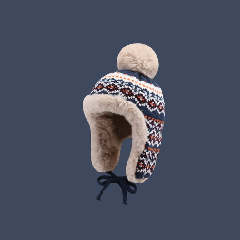 Luxalzxs Women Winter Peruvian Cover Ears Beanie Hat Ear  display picture 2