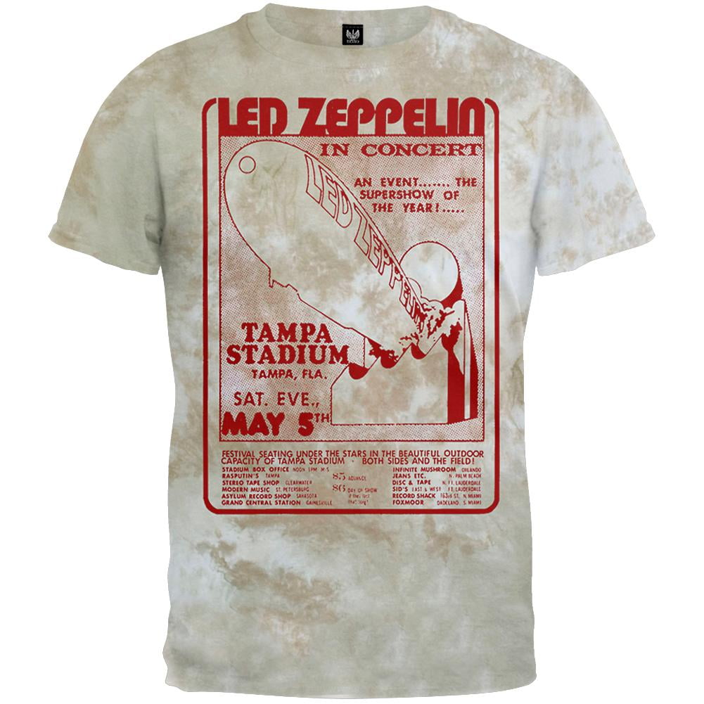 Led Zeppelin In Concert Tie Dye T Shirt Other