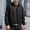 Black, variant on IROINNID Men's Faux Leather Bomber Jacket Full Zip Turndown Collar Relaxed Fit Casual Vintage Streetwear Outerwear Lightweight Spring Fall Coat Top