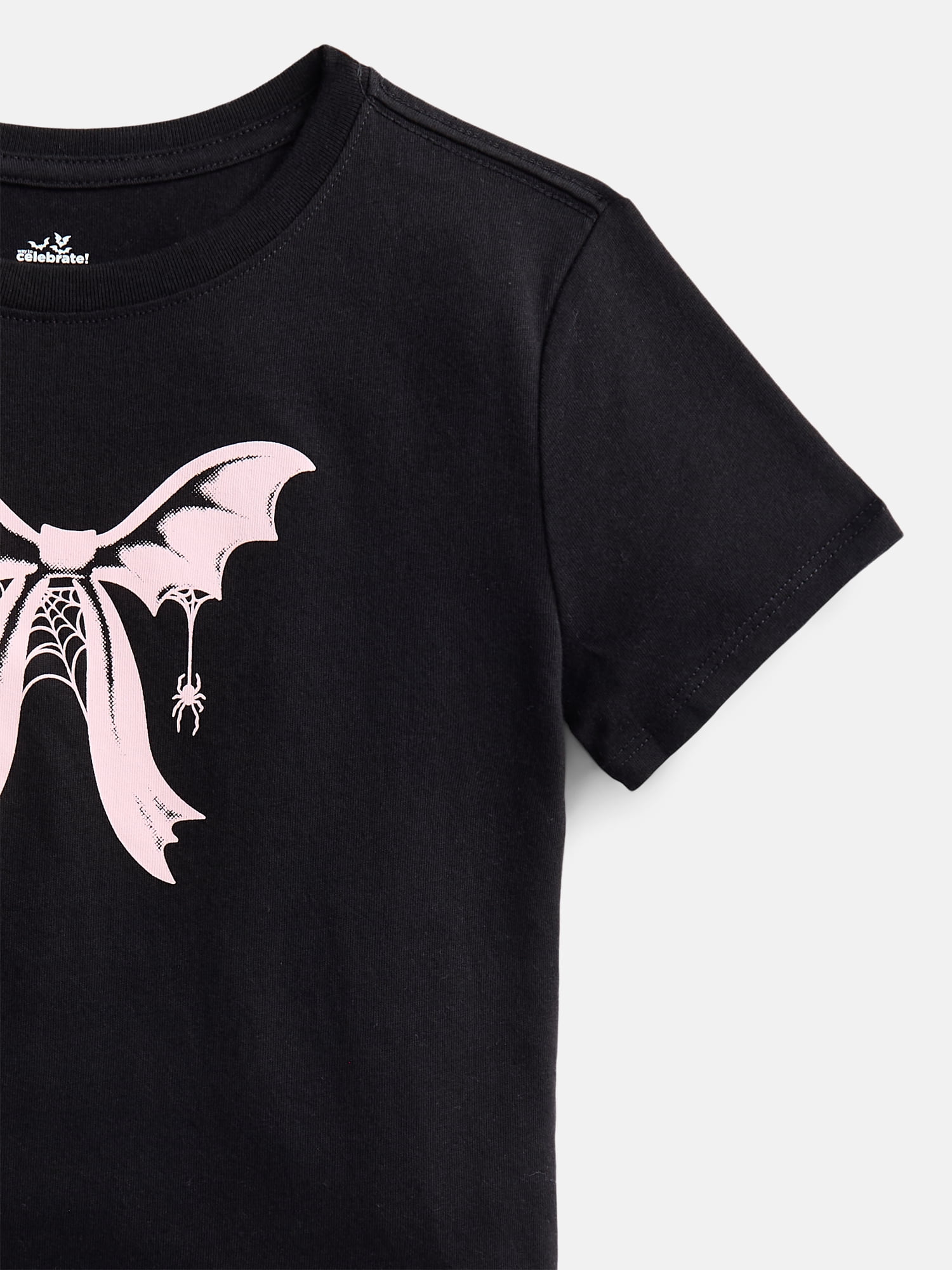 Halloween Girls Graphic Tee with Short Sleeves from Way to Celebrate, Sizes 4-18
