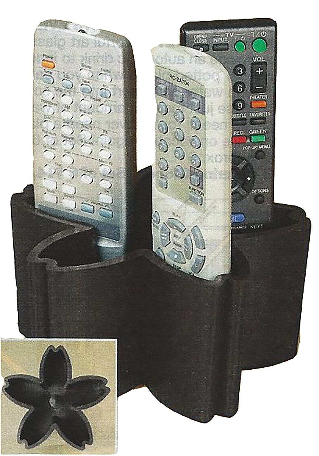 remote control caddy for bed