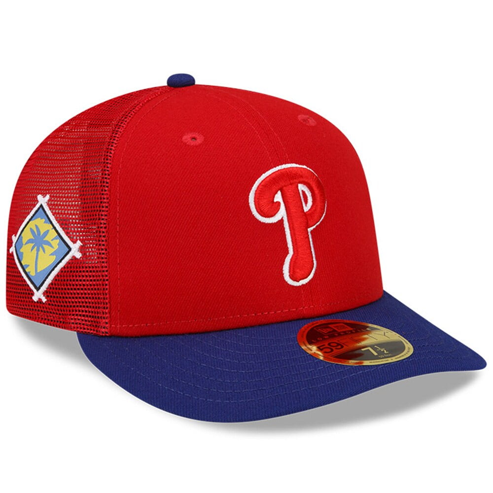 Men's New Era Red/Royal Philadelphia Phillies 2022 Spring Training Low