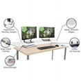 thumbnail image 7 of Stand Steady 55" Clamp-on Desk Shelf - Extra Large Surface Supports 3 Monitors - Sturdy 4.5 ft Monitor Stand Riser Easily Attaches with Clamp - No Screws Needed! (Extra Large 55 Inches), 7 of 7