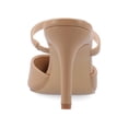 thumbnail image 3 of Journee Women's Yvon SuperNatural Shades Narrow Width Pointed Toe Mule Pumps, 3 of 9
