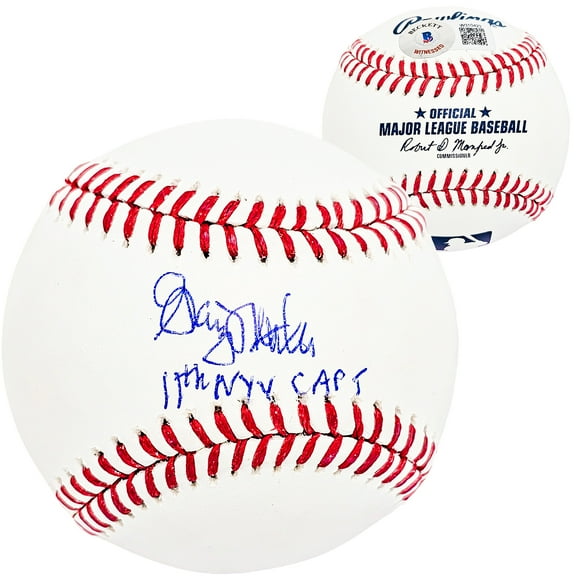 Graig Nettles Autographed Official MLB Baseball New York Yankees "11th NYY Capt" Beckett BAS Witness 212200