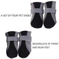 thumbnail image 3 of Zapatos para perros Pet Paw Protector Casual Boot Puppy Zapatillas antideslizantes (Black L) Ndcxsfigh Para estrenar, 3 of 8