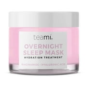 Teami Overnight Face Mask HP29 - Vegan and Organic Overnight Mask - Sleeping Facial Mask - Face Moisturizer and Hydrating Mask with Niacinamide and Vitamin C - Night Glow Face Mask Skincare
