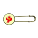thumbnail image 1 of Caligrafía, linterna, lápiz. EsES Broche De Broche De Metal Antiguo Unbranded M, 1 of 3