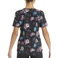 thumbnail image 3 of Scrub Star Women's Garden Flowers Top, 3 of 6