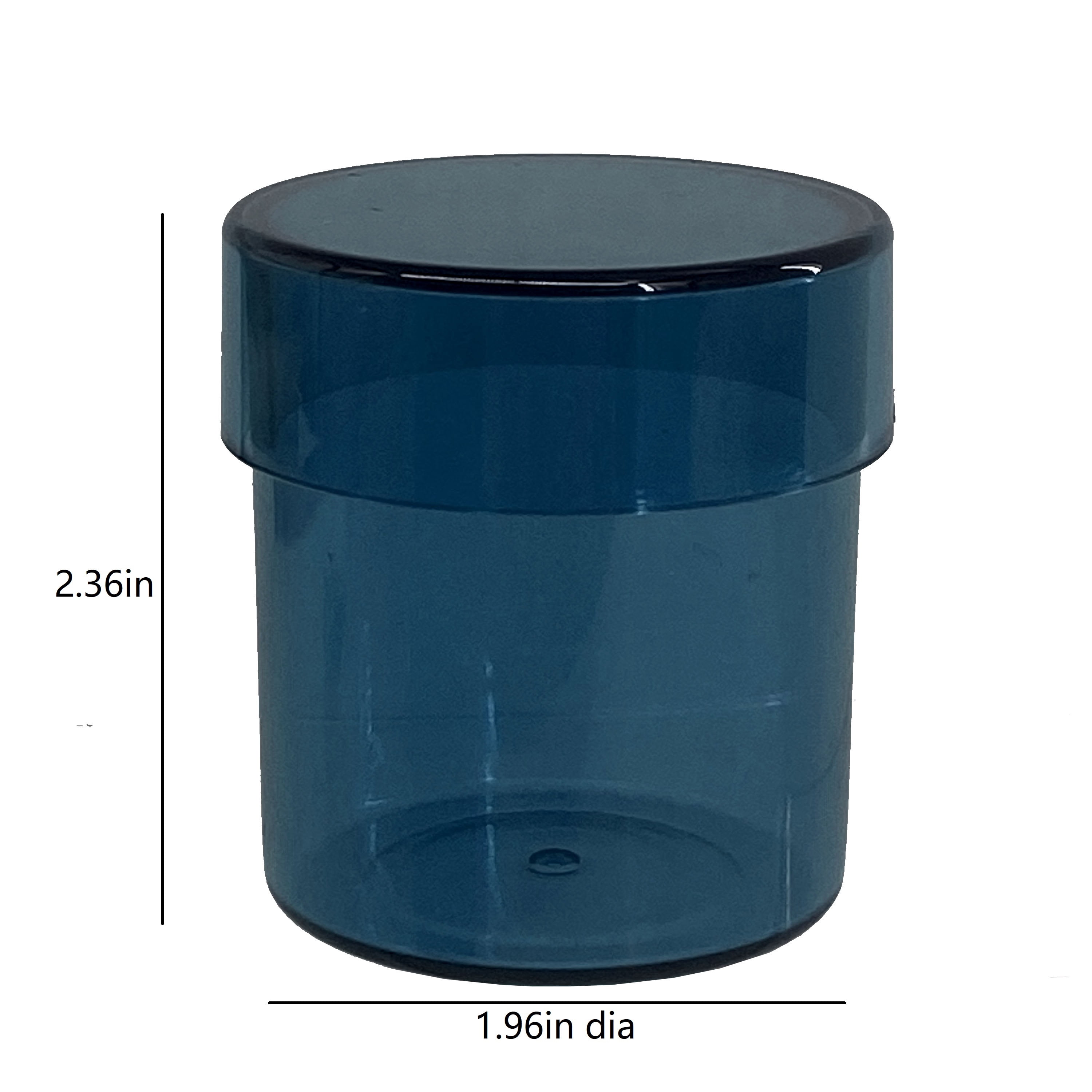 Back to School Round Multi Color Acrylic Desktop Storage Organizer,3 oz