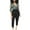 Black, variant on TSADFHJI Skirts for Women Long Length Animal Print Spring and Summer High Waist Casual Trousers Slim Fit Suit Pants Ladies Trousers Autumn Pants Xxl Green