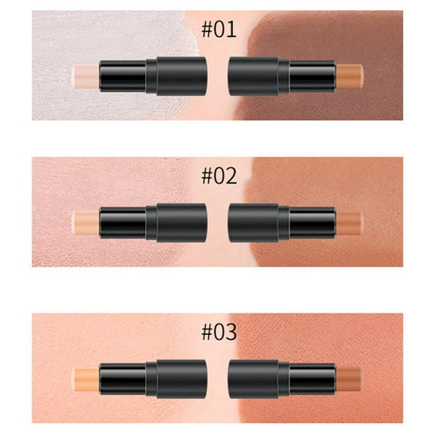 8 Colors Contour Stick Double Head Facial Repair Bronzer Highlight  Concealer Cruelty Free Makeup 2 in 1 Body 3D Shading Stick Foundation Cream  Pen
