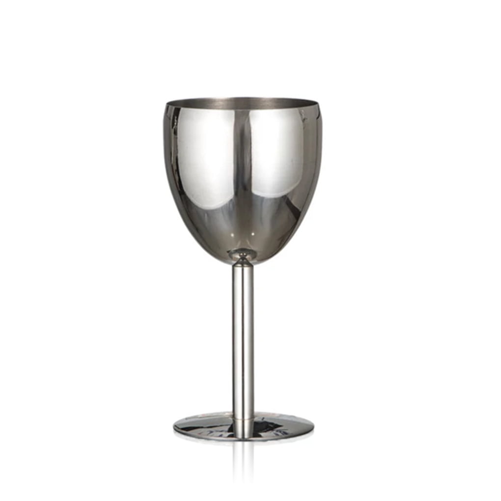 1pc Wine Goblet Decorative Unbreakable Stem-cup Liquor Glass for Bar Gift Party 