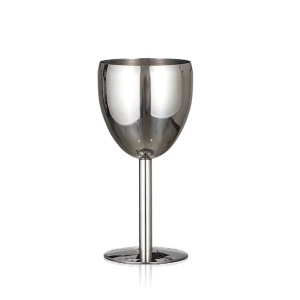 Matsuzay Copa de vino tinto de un solo nivel de acero inoxidable de gran capacidad, taza de fiesta, utensilios para beber jugo, herramientas para Bar, Utensilios de cocina No.03 Matsuzay HA010278-03