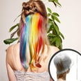 thumbnail image 2 of Minnieouse Casquillos blancos seguros y no tóxicos del punto culminante del silicón para el color del pelo fácil durable y reutilizable Cuidado del cabello, 2 of 6