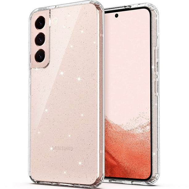 ULAK Phone Case for Samsung Galaxy S22 for Girls Women, Sturdy