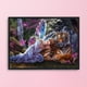 thumbnail image 5 of Kits de bordado de punto de cruz DIY Angels Tigers 11CT estampado costura arte de pared, 5 of 9