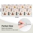 thumbnail image 5 of Multicolor Christmas Tree Pattern Kitchen Rug Mat,Kitchen Runner Rugs Non Skid Washable,Decorative Kitchen Floor Mats for Kitchen,Sink,Laundry,17"X47", 5 of 5