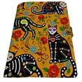 thumbnail image 2 of PKQWTM calavera sugar skull black cats holiday Book Cover Book Protector Book Sleeve Book Pouch Book Bag 6x9 inch, 2 of 4