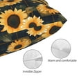 thumbnail image 5 of Salouo Scottish Blue Plaid Sunflower Pattern Pillow Cases,1PC Pillow Covers with Envelope Closure Decorative Pillow Case for Bed Couch,Pillows Not Included-20"x30", 5 of 6