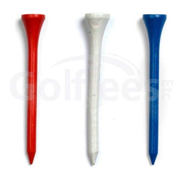 Golf Tees Etc 2 3/4" Wooden Tees - Pack of 500