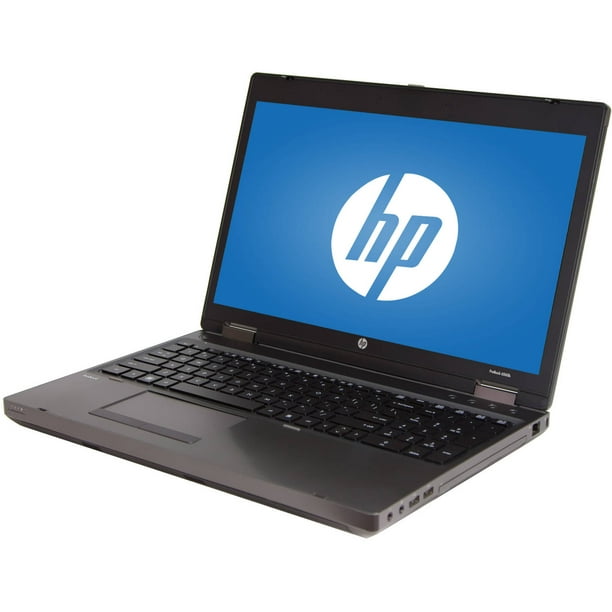 PC Portable HP Noir 15.6" ProBook 6560B avec Processeur Intel Core i5-2520M, Mémoire de 8 Go, Disque Dur de 750 Go et Windows 10 Pro - Remis à Neuf