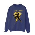 thumbnail image 1 of DC Comics Mens Black Adam Golden Bolt Chest Sweatshirt, 1 of 4
