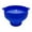 Blue, variant on Silicone Microwave Popcorn Maker Bowl Heat Resistant No Oil Required Foldable Portable Snack Maker for Home Kitchen Use