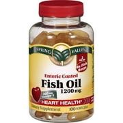 Spring Valley Enteric Coated 1200mg Fish Oil, 200ct