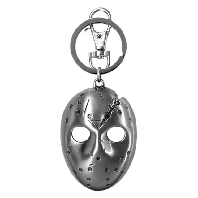 Llavero de peltre con máscara de Jason del viernes 13 de Warner Bros.