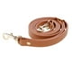 thumbnail image 2 of Cinturón de cuero Hugo para bolso bandolera ajustable Hebilla marrón oro, 2 of 8