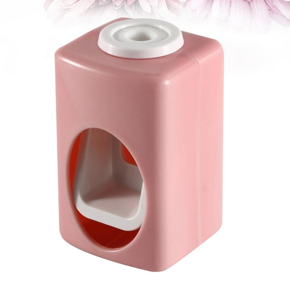 DECORNIJIA Toothpaste Squeezing Gadget Space Saving Toothpaste Squeezer Pink 2Pcs