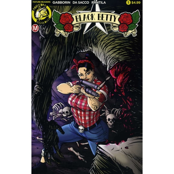 Black Betty #1A VF ; Action Lab Comic Book