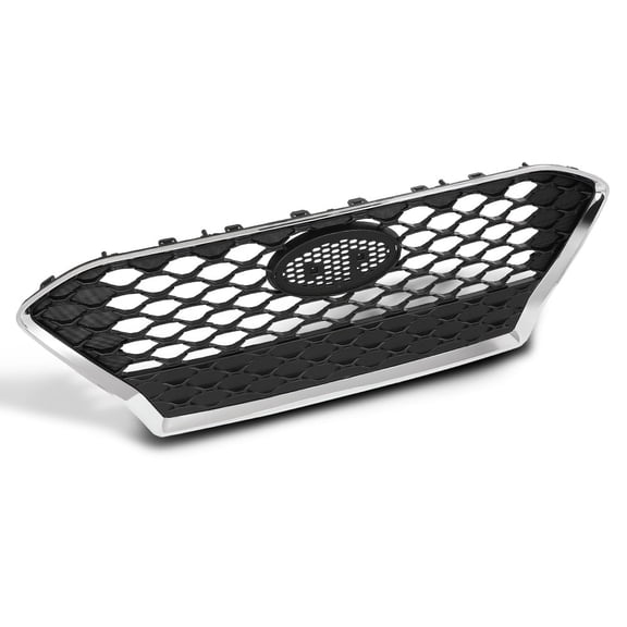 Front Bumper Grille Chrome Trim Fit for 2018-2021 Hyundai Kona Hatchback