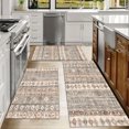 thumbnail image 6 of Farmhouse Kitchen Rugs Set 3 Piece, Boho Kitchen Mats for Floor, Non-Slip Kitchen Rug Waterproof Mats for Kitchen, Runner Rugs for Hallway Laundry Holiday Sink Decor, 6 of 12