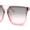 Pink - Pink Smoke, variant on Girls Child Size Half Rim Rimless Horn Rim Designer Style Sunglasses Beige - Brown