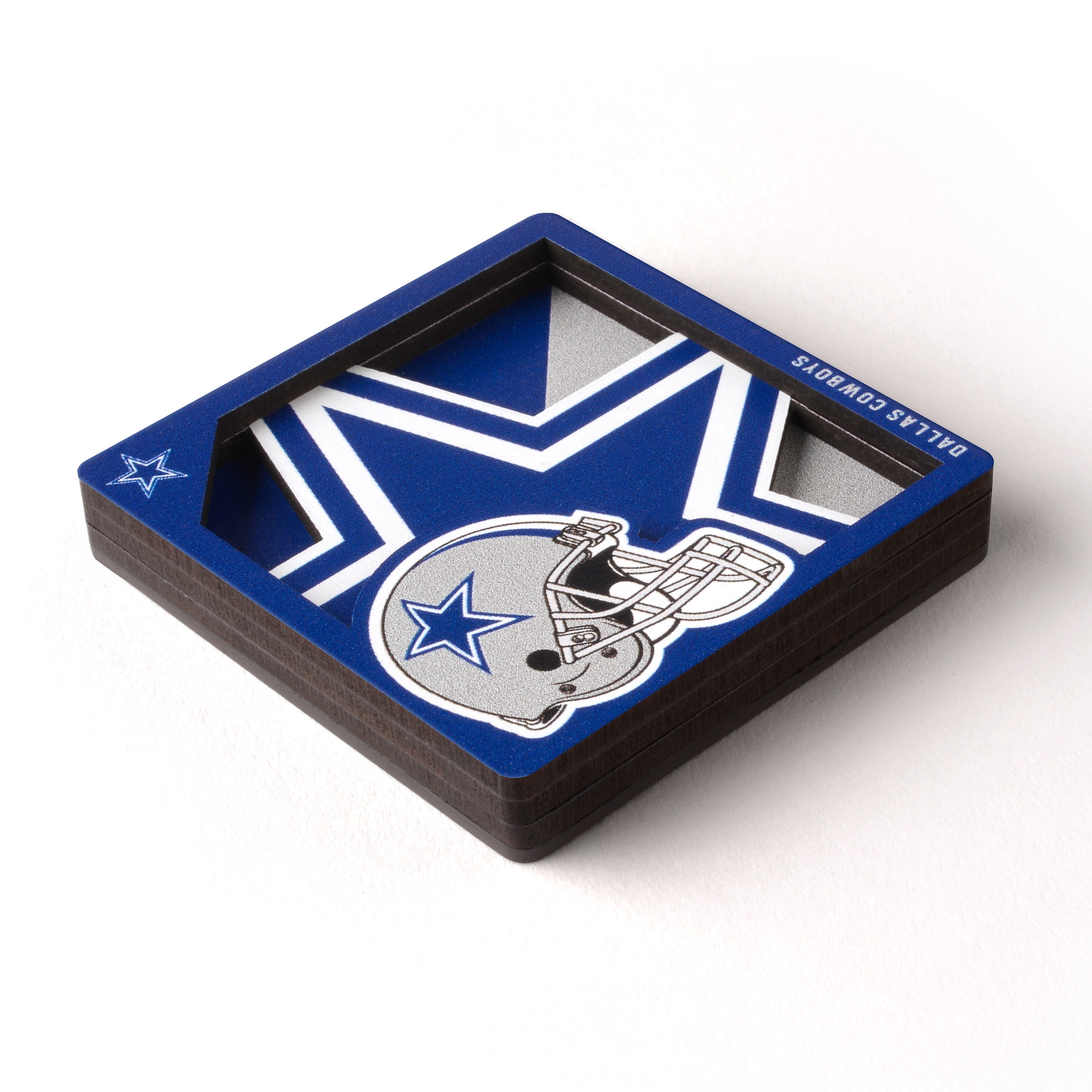YouTheFan NFL Dallas Cowboys 3D Logo Series Magnet