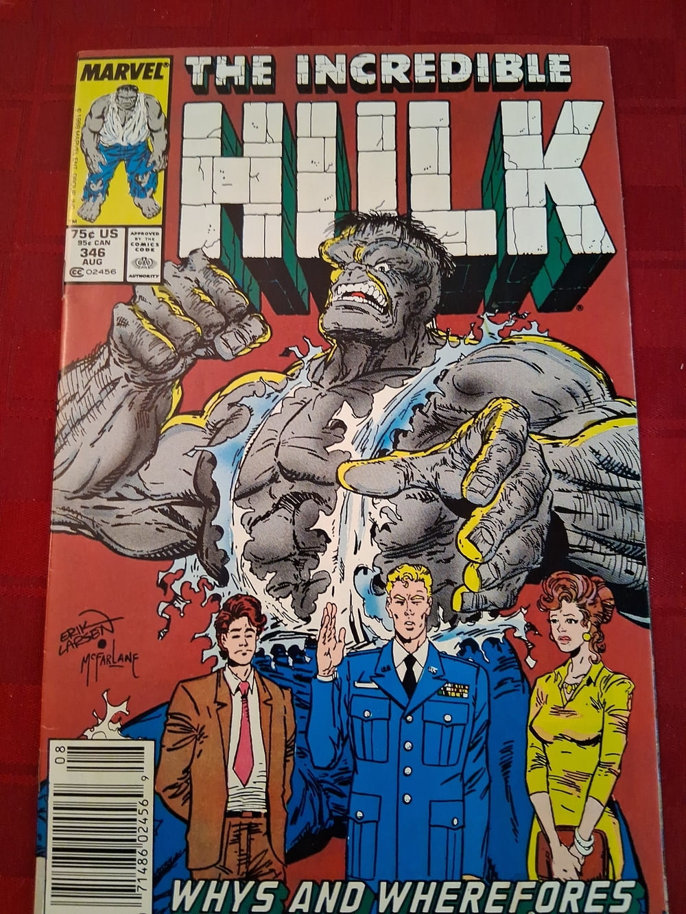 Cover of The Incredible Hulk #346