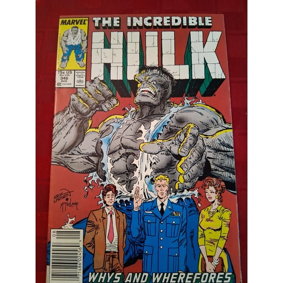 Incredible Hulk #346 Comic Book