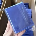 thumbnail image 1 of 100 Pcs Card Sleeves Clear Plastic Card Holder Sleeve Baseball Card Protector Trading Card Sleeve Waterproof Soft Card Holder, 1 of 9