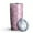 Pink Baseballs Pattern, variant on 20oz Tumblers Pink Baseball Gear Pattern Stainless Steel Vacuum Insulated Double Wall Travel Tumbler Cups Mug with Lid and Straw,Cleaning Brush for Cold & Hot Drinks