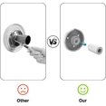 thumbnail image 2 of L Shaped Shower Curtain Rod,28-39 X 43-67 Inch Curved Shower Rod,Adjustable Shower Rods for Bathroom,Stainless Drilling Shower Curtain Rods with 18 Ring Hooks,for Bathroom Tub Dressing Room, 2 of 6