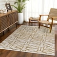 thumbnail image 3 of Beige Geometric Area Rugs for Living Room Washable Rugs Boho Moroccan Area Rug Soft Neutral Geometric Bohemian Carpet Distressed Indoor Rug for Bedroom Dining Room Office Foldable Nonslip Rug, 3 of 9