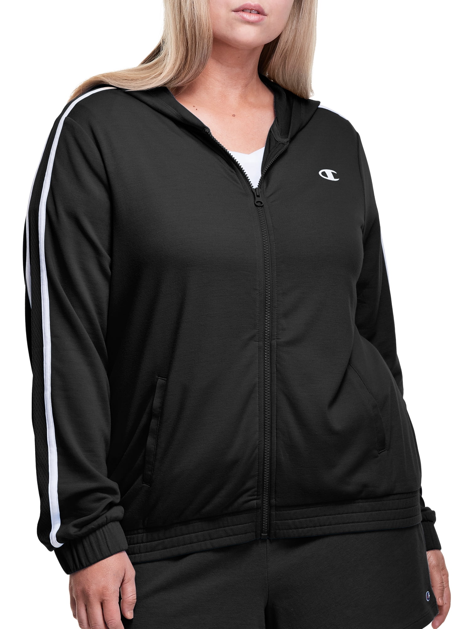 champion mesh hoodie